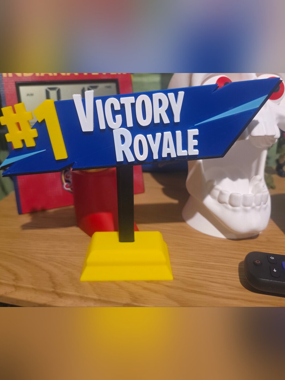 Fortnite Victory Royale Logo Display Stand